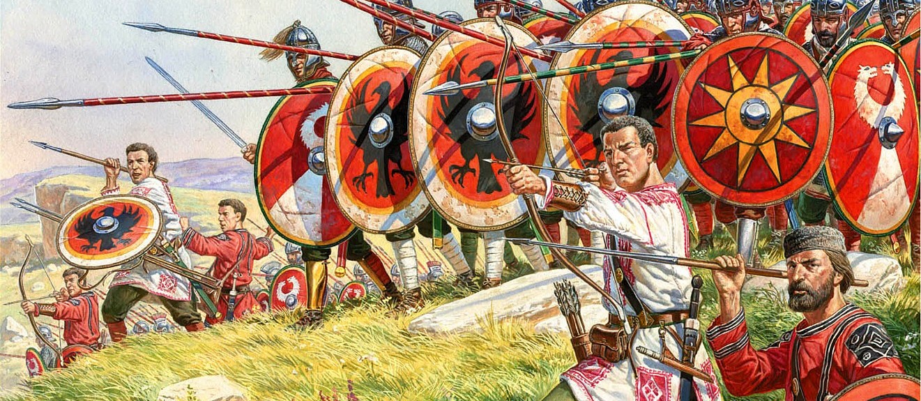 Infantería romana tardía siglos IV-V