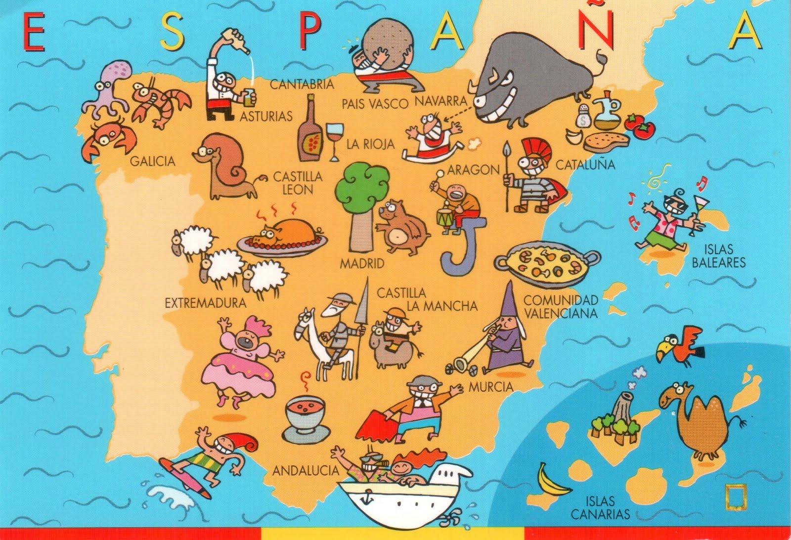 clipart map of spain - photo #39