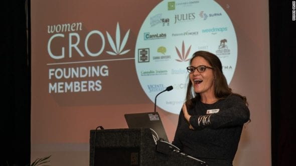 Jane West, cofundadora de Women Grow.