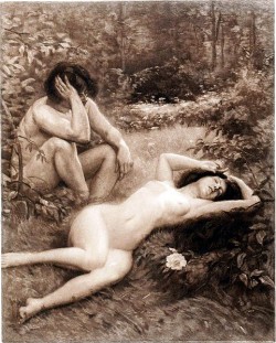 481px-Albert_Fourie_Eve_slumbers-250x311