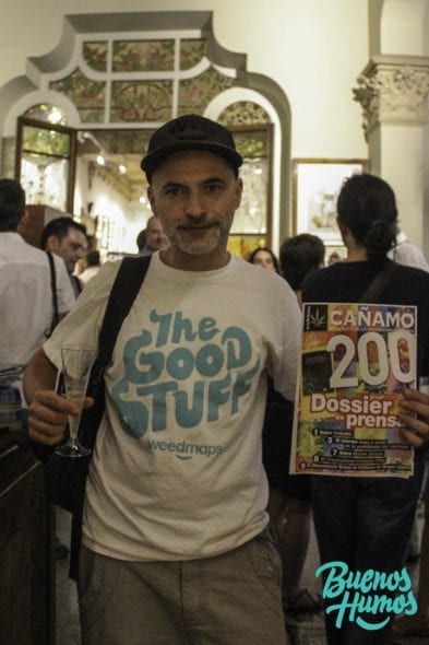 Nuestro colaborador David Vendrel en la presentación