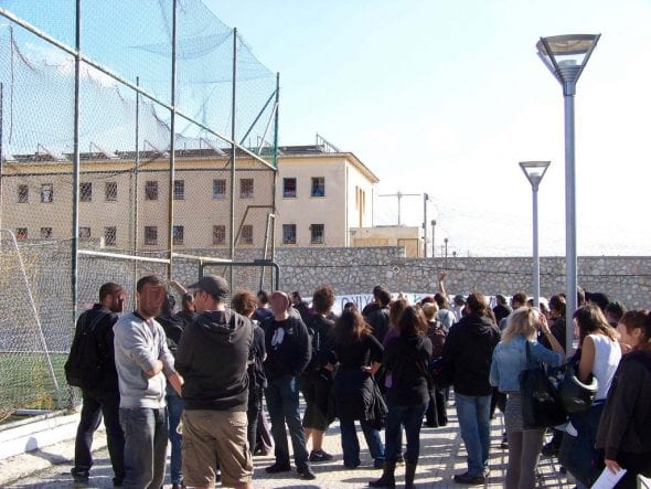 Una proporción significativa de los presos en las cárceles griegas están allí por delitos de drogas (© tsiros)