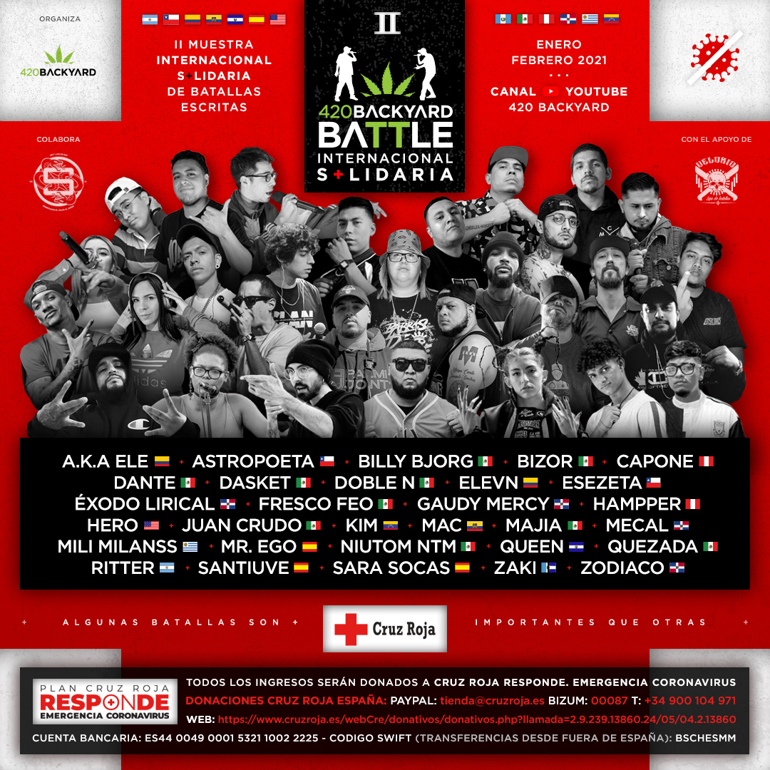 Muestra Internacional: Cannabis, Batallas Escritas De Rap ...